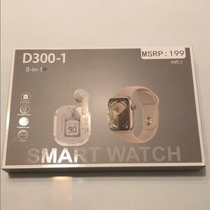 D300-1 Smart Watch 8 pieces included